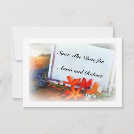 Antwortkarte für den Save the Date der Ansammlung RSVP Karte