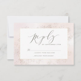 Antwortkarte für die Touch leeren RSVP Karte