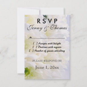 Antwortkarte zur Anmeldung RSVP Karte
