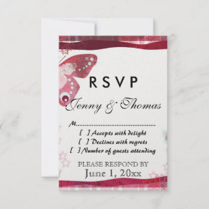 Antwortkarte zur Anmeldung RSVP Karte