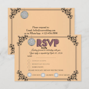 Antwortkarte zur Bestätigung   Bestätigung der Tei RSVP Karte