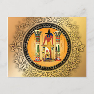 Anubis, Ägypten Postkarte