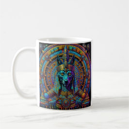 Anubis Ägyptische Kunst Kaffeetasse