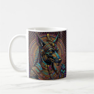 Anubis Ägyptische Kunst Kaffeetasse