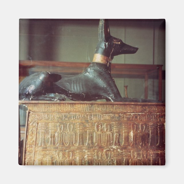 Anubis, ägyptischer Gott der Toten Magnet (Vorne)
