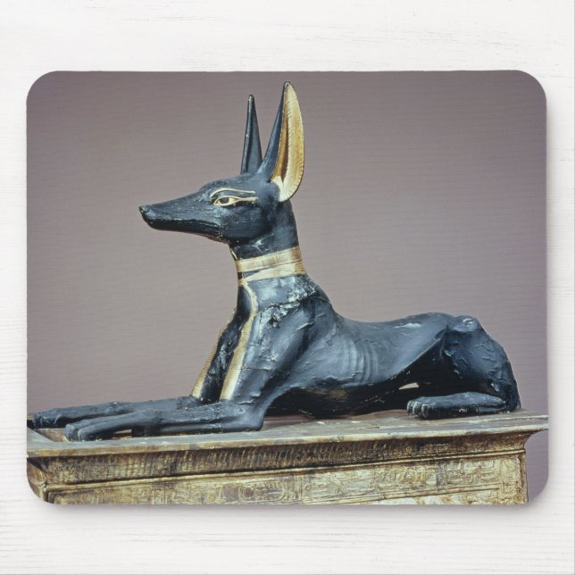 Anubis, ägyptischer Gott der Toten von einem Mousepad (Vorne)