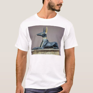 Anubis, ägyptischer Gott der Toten von einem T-Shirt