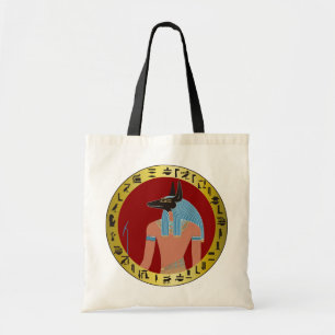 Anubis, ägyptischer Gott Tragetasche