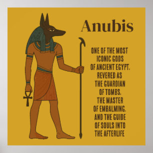 Anubis - Alte ägyptische Geschichte Poster