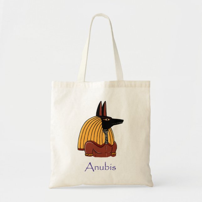 Anubis Alter ägyptischer Gott (benannt) Tragetasche (Vorne)
