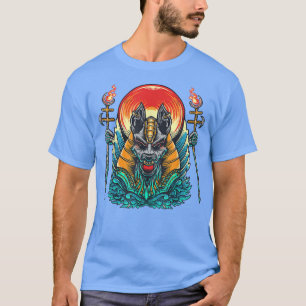 Anubis alter ägyptischer Gott der Toten Ägyptische T-Shirt