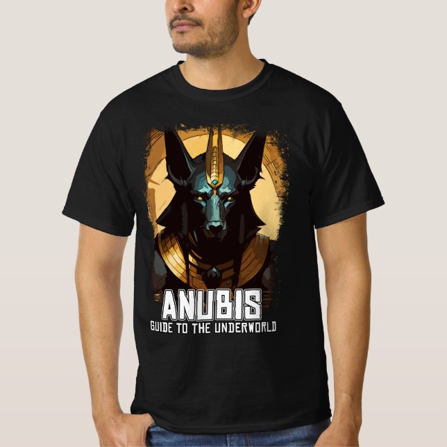 Anubis alter ägyptischer Todesgott T-Shirt (Vorderseite)