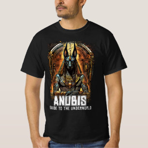 Anubis Ancient Egyptian GOD Guide to Underworld T-Shirt