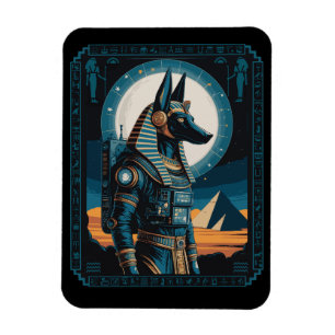 Anubis Astronaut - Kosmischer Wächter des Afterlif Magnet