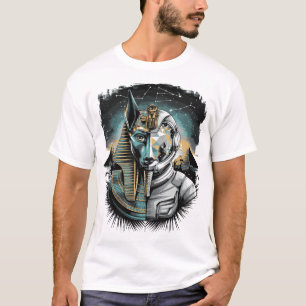 Anubis Astronaut - Wächter des Kosmos T-Shirt