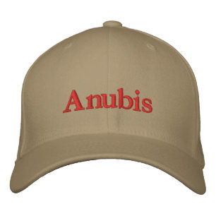 Anubis Bestickte Kappe