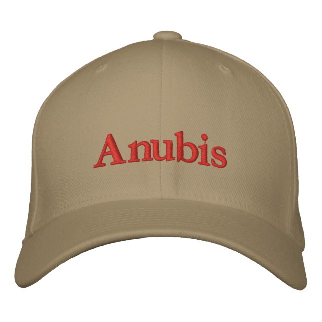 Anubis Bestickte Kappe (Vorderseite)
