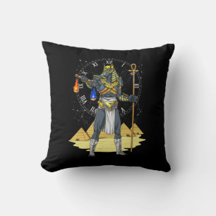 Anubis Egyptian God Alcient Ankh Mythology Kissen