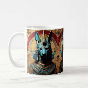 Anubis Egyptian God Jackal or Man Kaffeetasse