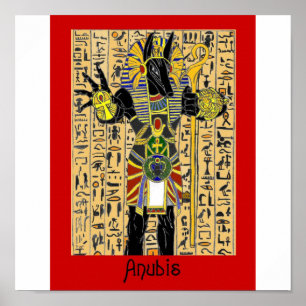 Anubis geben Leben für immer Poster