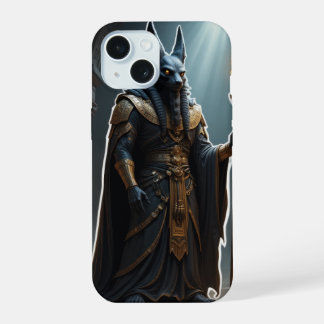 Anubis, Gott der Toten iPhone 15 Hülle