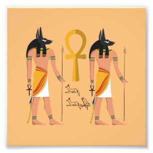 Anubis guardian of death fotodruck