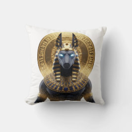 Anubis Jackal Pillow | Ancient Egyptian God Decora Kissen