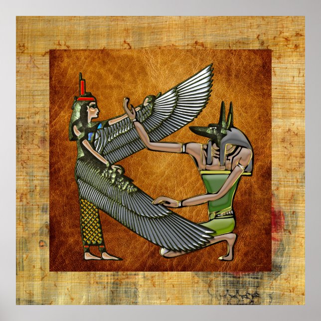 Anubis & Nut Poster (Vorne)