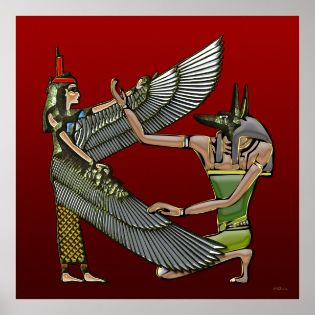Anubis & Nut Poster (Vorne)