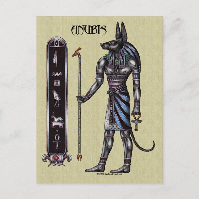 Anubis Postcard Postkarte (Vorderseite)