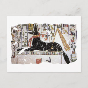 Anubis Postkarte
