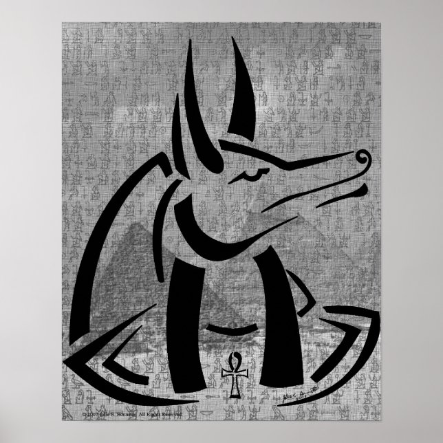 Anubis Print Poster (Vorne)