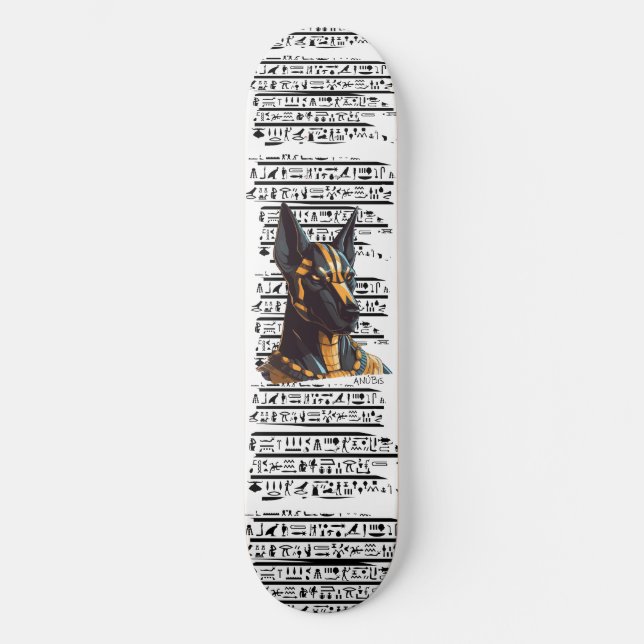 Anubis Skateboard (Vorderseite)