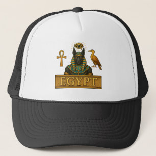 Anubis & Thoth Ägyptische Symbole - Truckerkappe