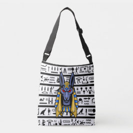 Anubis Tote Bag / Bolsa Tote Anúbis Tragetaschen Mit Langen Trägern
