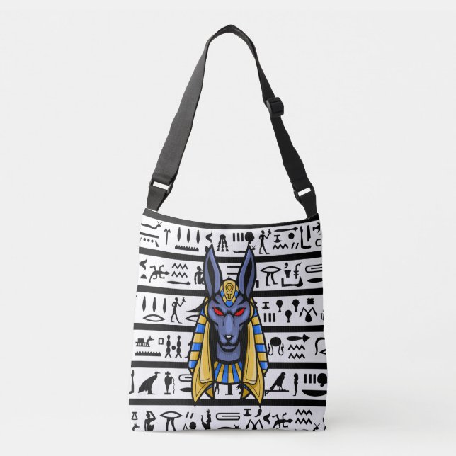 Anubis Tote Bag / Bolsa Tote Anúbis Tragetaschen Mit Langen Trägern (Vorderseite)