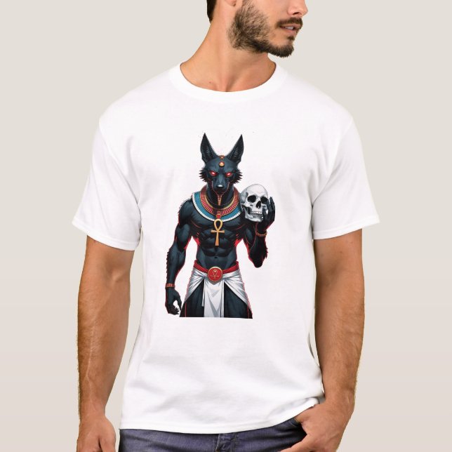 Anubis – Wächter der Unterwelt T-Shirt (Vorderseite)