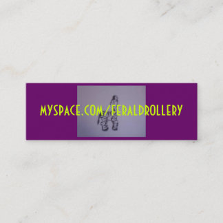 Anuddah Flugleitanlagen-Karte Mini Visitenkarte