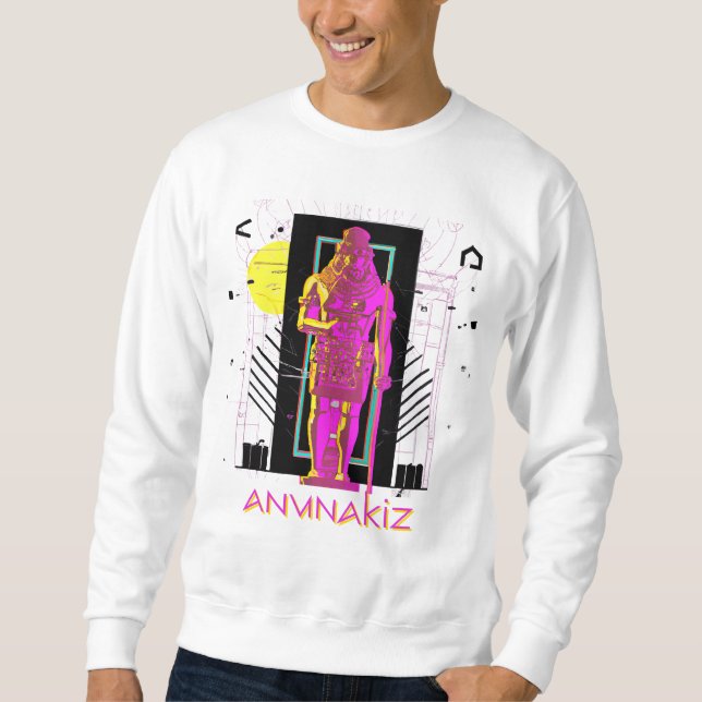Anunakiz Neon Anunnaki Guardian Sweatshirt (Vorderseite)
