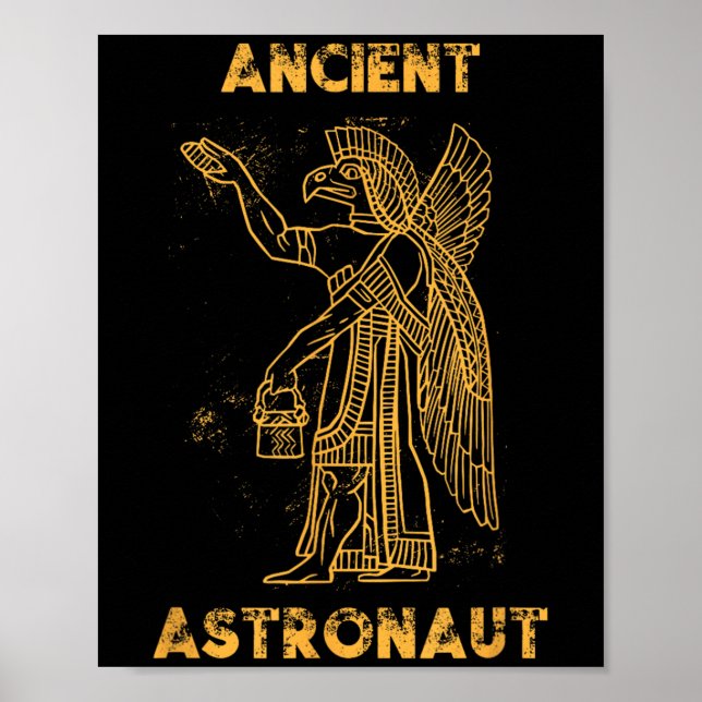 Anunnaki Ancient Astronaut Sumerischer Alien Theor Poster (Vorne)
