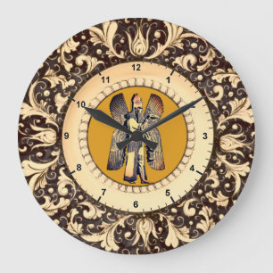 Anunnaki Große Wanduhr