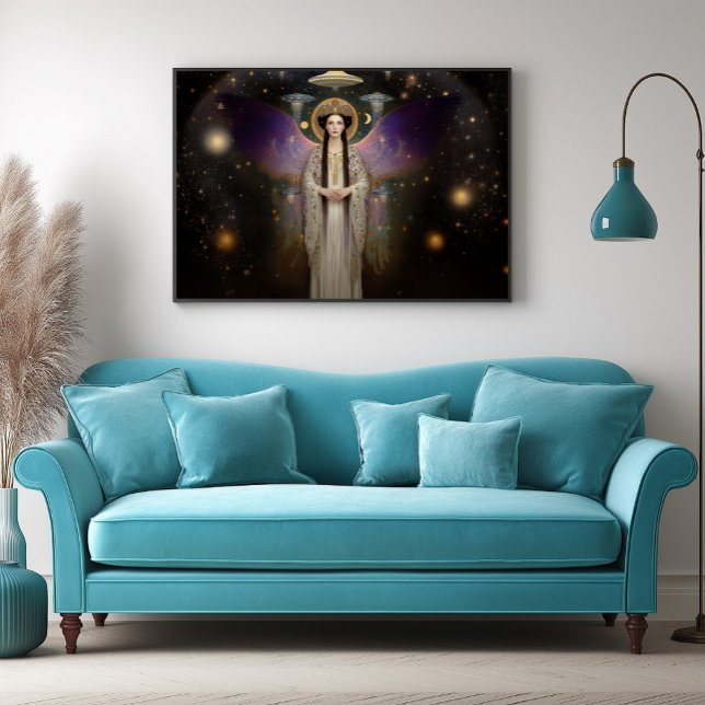 Anunnaki-Sterngöttin Ishtar High Frequency Art Poster (Von Creator hochgeladen)