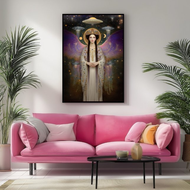 Anunnaki-Sterngöttin Ishtar High Frequency Kunst Poster (Von Creator hochgeladen)