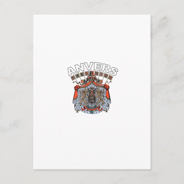Anvers, Belgien Postkarte (Vorderseite)