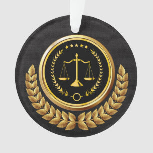 Anwalt - Anwaltskanzlei Ornament