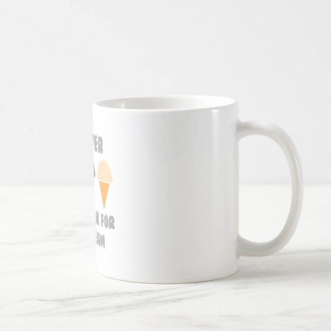 Anwalt ... arbeitet für Eiscreme Kaffeetasse (Rechts)