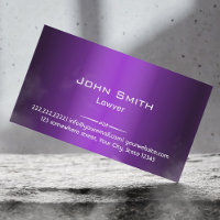Anwalt Beruflich Lila Shades