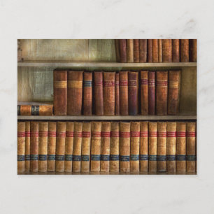 Anwalt - Bücher - Rechtsbücher Postkarte