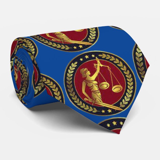 Anwalt Classic Geschenk Neck Tie Krawatte (Gerollt)