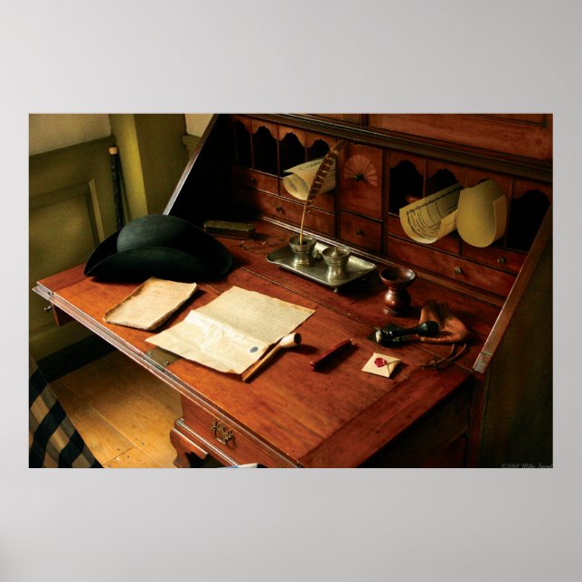 Anwalt - Der Schreibtisch eines Gentleman Poster (Vorne)